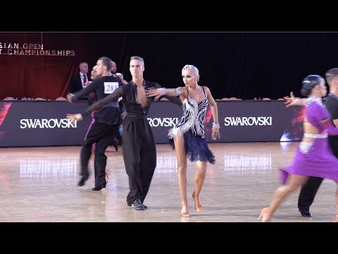 Anton Kireyeu - Elina Viadzenikava BLR, Samba | ROC 2018 WDSF Open Youth Latin