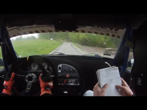 [Atak na szykanę] A.Bogusławski / T.Rusinek - Super Oes Stobierna 2017 - Onboard