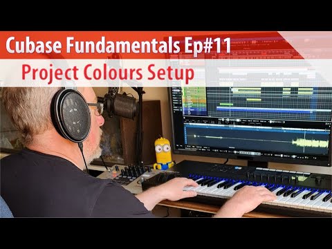 Cubase Fundamentals Ep#11 - Project Colours Setup