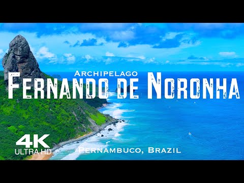 FERNANDO DE NORONHA 2023 🇧🇷 Drone Aerial 4K | Pernambuco Brazil Brasil