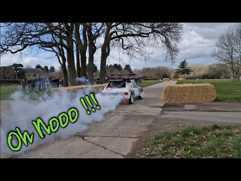 Race Retro 2023 - Group B legends & Peugeot 205 T16 Evo 2 epic fail !