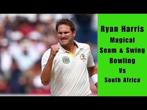 Ryan Harris Magical Seam and Swing Bowling vs South Africa