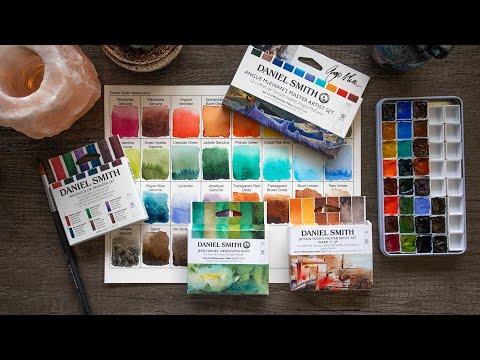 Exploring the Magic of Daniel Smith Watercolors for the First Time