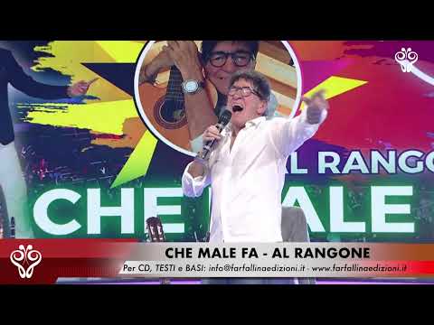 AL RANGONE - CHE MALE FA (cumbia reggaeton) Ospite a Canale Italia SPECIALE FARFALLINA in TV