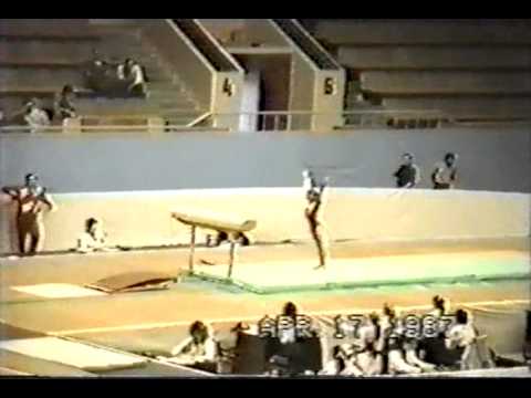 URS Natalia Kalinina V   1989 USSR Nationals Gymnastics