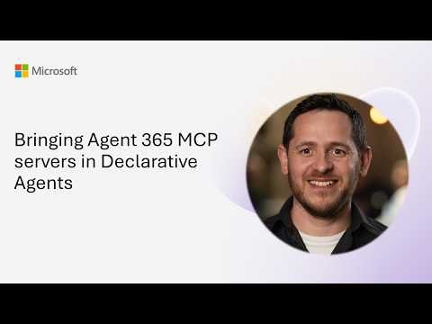 Agent 365: Declarative MCP Servers Agent 365: Declarative MCP Servers