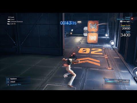 Shinra Box Buster Basic Training - How To Get 20,000 Points