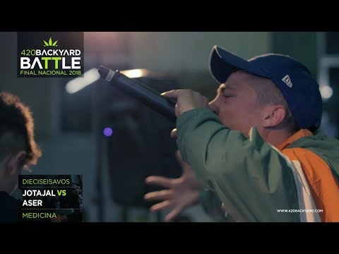 JOTAJAL vs ASER. 16vos NACIONAL. 420 Backyard Battle 2018