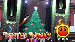 "Winter Works" by Debihan and Yizhacraft (ALL COINS) - Geometry Dash