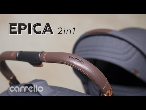 Коляска 2 в 1 Carrello Epica CRL-8510/1 Iron Grey 2023