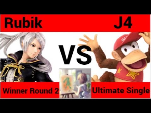the parking lot matchup - Winner Round 2: Rubik (Robin) vs J4 (Diddy Kong)