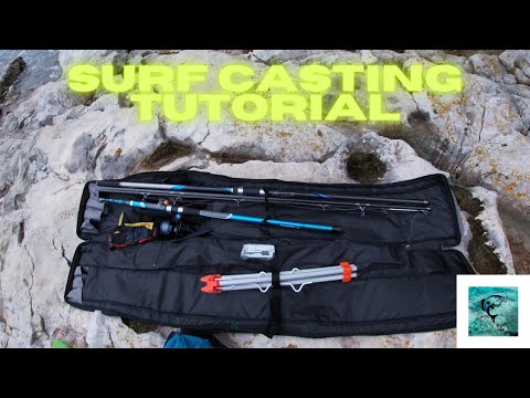 Surf Casting Fishing Tutorial for Shore Salt Water Fishing