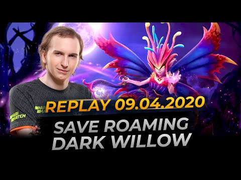 Save - Strong Roaming Dark Willow - Dota 2 Replay Full Gameplay