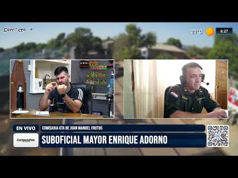 Nota con SubOficial Mayor Enrique Adorno - Comisaria 6ta de Juan M. Frutos