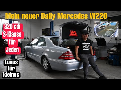 An S-Class for under €2000? Luxury on a budget. What else can it do? Test drive. W220 rust! 320 C...