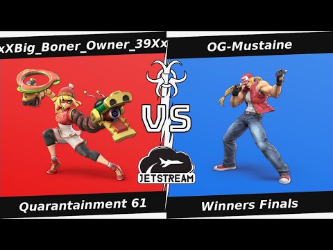 Quarantainment 61 Winners Finals - xXBig_Boner_Owner_39Xx (Min Min) Vs OG-Mustaine (Terry) - SSBU