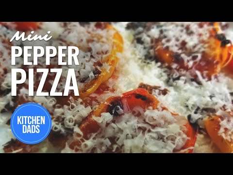 How to Make Mini Pepper Pizza Boats Short | Mini Sweet Peppers Recipes