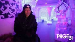 Melanie Fiona Cold Piece Interview | Minus 5 Ice Bar NYC