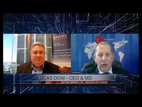 Sayona Mining Ltd (ASX:SYA) Interview with CEO and MD Lucas Dow