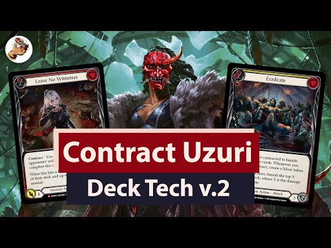 Contract Uzuri Deck Tech: Flesh and Blood Classic Constructed TCG