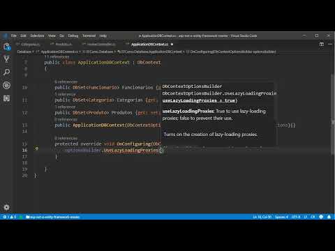 ASP.NET Core - Avançando com Entity Framework - 11   Lazy Loading