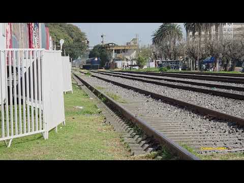 GR-12W 6599 🚂  con formación local saliendo de estación gral rodriguez rumbo a  moreno 9/9/26 