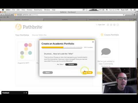 Creating Pathbrite Porfolios