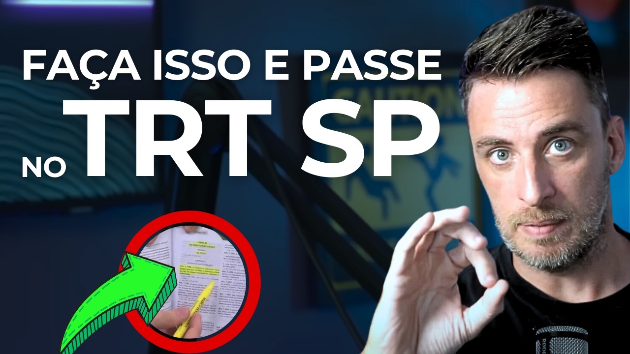Com esses HACKS passei de 1ª no CONCURSO TRT SP para TÉCNICO TJAA