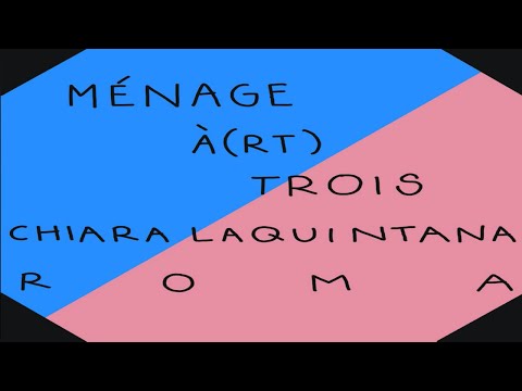 decamerette: 16/05 ore 20:30 - Ménage à(rt) trois con Chiara Laquintana