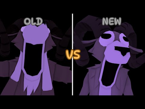 OLD VS NEW | RAM JUMPSCARES - 99 Nights in the Forest [ROBLOX]