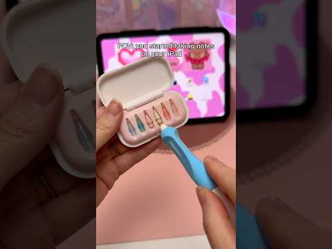 iPad note taking 🖤 dark mode | study notes | apple pencil | digital notes | iPad accessories