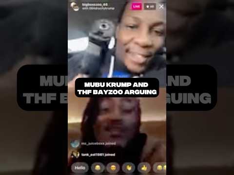 Mubu Krump & THF Bayzoo Arguing #mubukrump #thfzoo #chicago #viralshorts