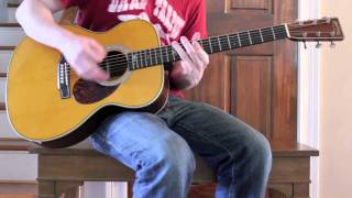 Video thumbnail for Martin OM28-JM John Mayer Signature Acoustic (2003-2004) by seminole224