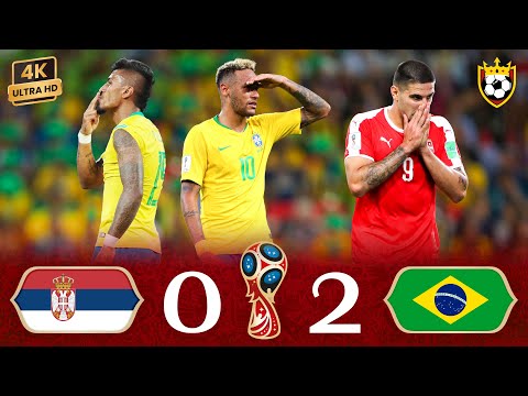 Neymar leads Brazil to qualification with dazzling display 🌟🥶💥 ❯ Brazil (2-0) Serbia ● 4K 🎬