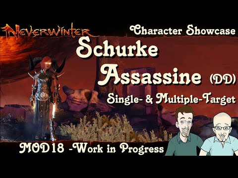 NEVERWINTER MOD18 - Schurke Build Assassine (DD) - Single-&Multiple-Target - Showcase - PS4 deutsch