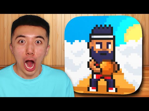 A NEW Retro Basketball Game! Hoop Land Gameplay - YouTube