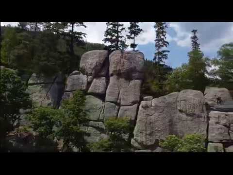 Čertovy skály Lidečko (dji Mavic mini)