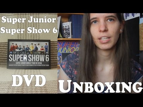 Unboxing - Super Show 6 in Seoul DVD + poster - Super Junior SS6