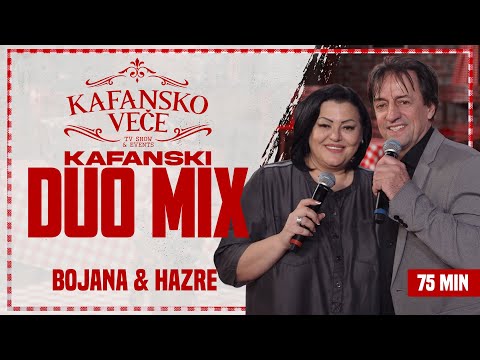 BOJANA BARJAKTAREVIC & HAZRE - KAFANSKI DUO MIX 75MIN | UZIVO | ORK VOJKANA JOVICA KOBRE | 2025 | KV