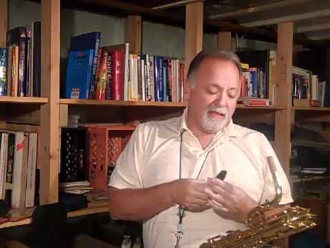 Denis DiBlasio - Vandoren V16 Baritone Mouthpiece AB Test