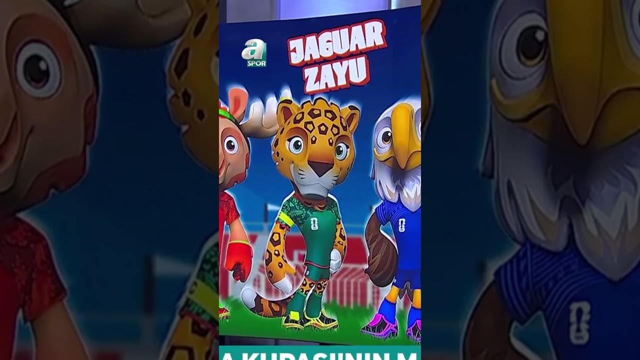 🏆 2026 Fıfa Dünya Kupası'nın Maskotları:  Geyik Maple - Jaguar Zayu - Kel Kartal Clutch