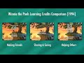 Winnie The Pooh Learning Credits Comparison 1994