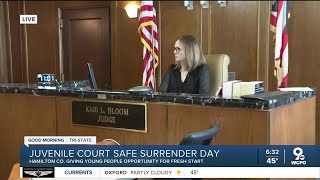 Individuals with outstanding juvenile warrants encouraged to address them at &#39;Safe Surrender Day&#39;