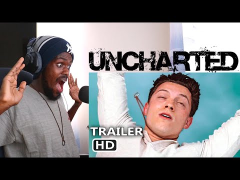 UNCHARTED - Official Trailer REACTION VIDEO!!!