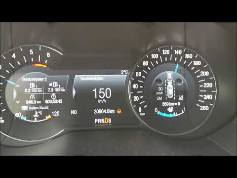 Ford S-Max acceleration and Vmax on autobahn