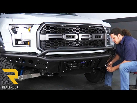 How to Install ADD Stealth Front Bumper on a 2017 Ford Raptor at RealTruck.com