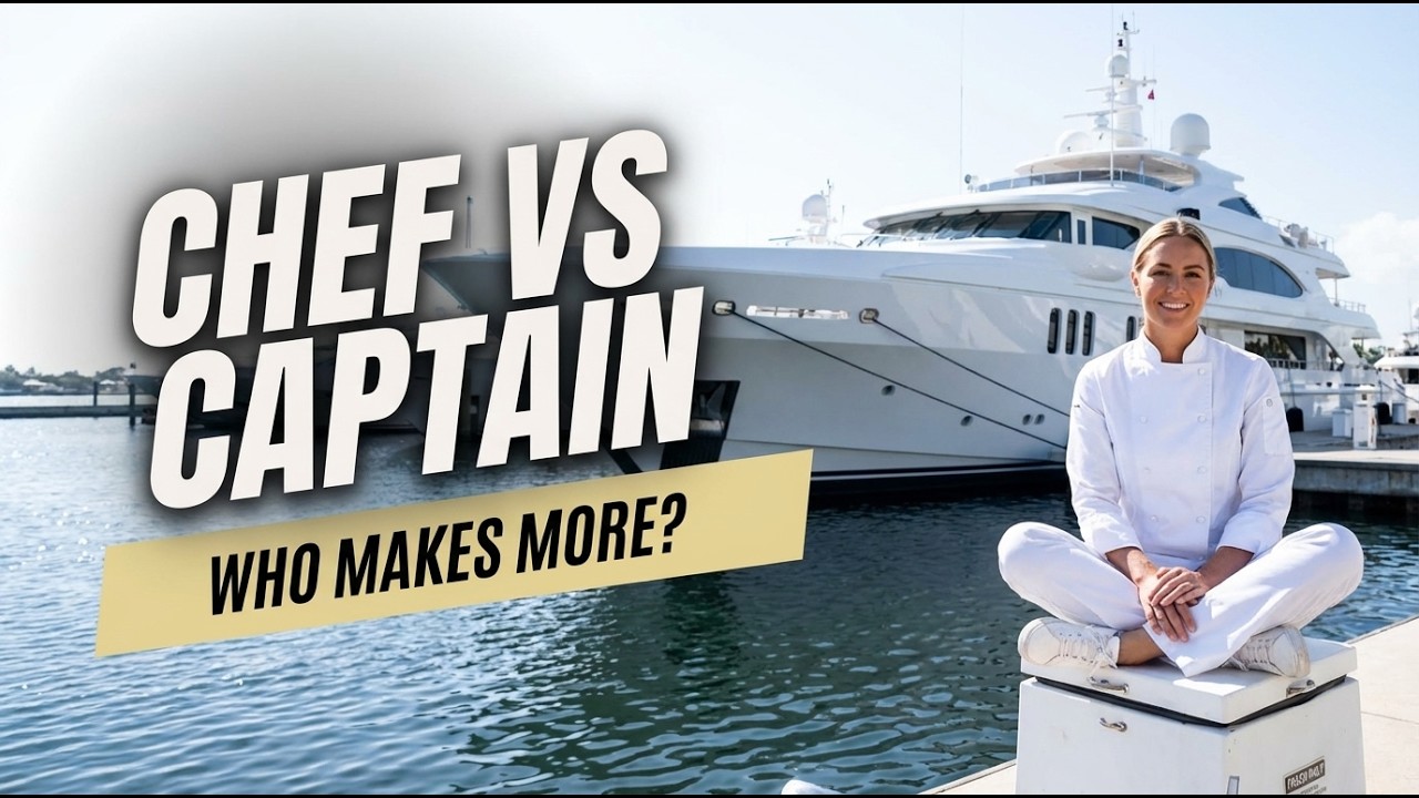 Why the Chef Earns More Than the Captain: Superyacht Salary Hierarchies