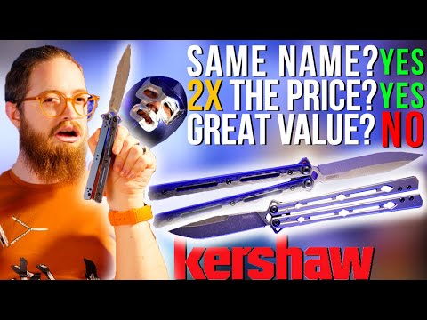 They Came SO close... - Carbon Fiber Kershaw Lucha Butterfly Knife REVIEW