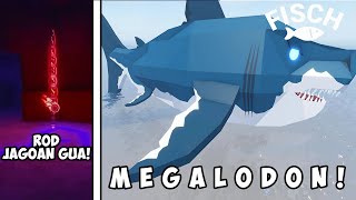 AKU AKAN MENDAPATKAN PANCINGAN SUPERKU LALU MENDAPATKAN IKAN MEGALODON BESAR! Roblox - Fishc