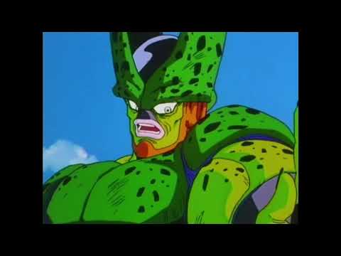 Goku meets Cell for the first time